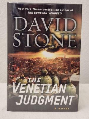 Signed copy the venetian judgment a novel by david stone