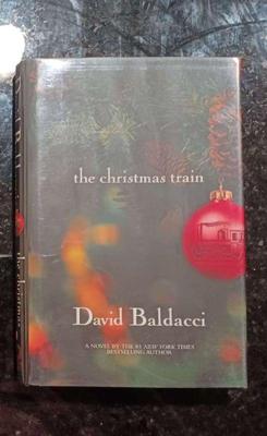 Signed david baldacci the christmas train' book