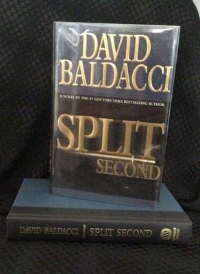 Signed first edition david baldacci second split' book