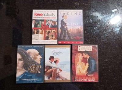 Set of 5 dvd movies1