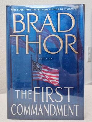 Signed copy 1st edition the first commandment a thriller by brad thor