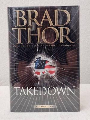 Signed copy takedown by brad thor