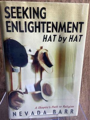 Signed first edition nevada barr seeking enlightenment hat by hat