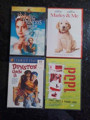 Set of 4 family friendly dvd movies1