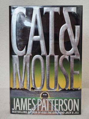 Signed copy 1st edition cat mouse by james patterson