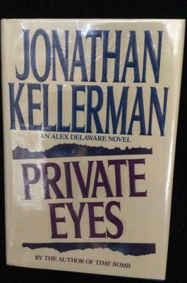 Signed first edition jonathan keller private eye' book
