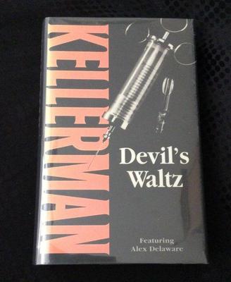 Signed first edition jonathan kellerman devil's waltz' book