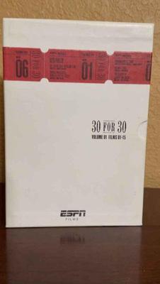 Espn films 30 for 30' volume 1 dvds 01 06 boxset collection
