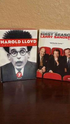 Comedy dvds harold lloyd and larry sanders