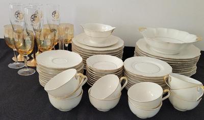 THEODORE HAVILAND CHINA SET 