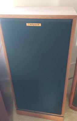 TWO KLIPSCH FORTE 1 SPEAKERS