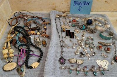 STERLING SILVER JEWELRY 