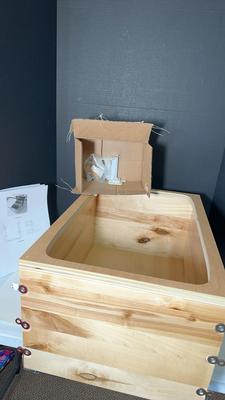 Cabinet Pull Out Waste Basket Drawer
