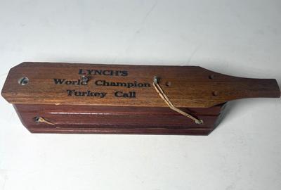 1958 Lynch’s World Champion Turkey Call
