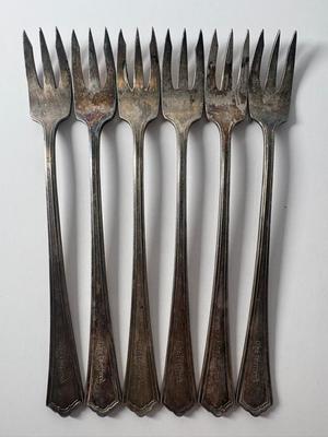 R. Wallace Cocktail Forks From The Wofford