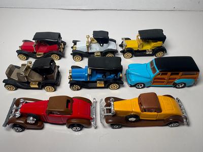 Readers Digest Miniature Classic Cars Set Of 8
