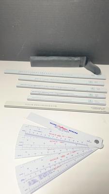 Drafting Lettering Guides & Allen Misc Scales