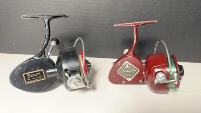 Shakespeare & Sears Vintage Spinning Reels