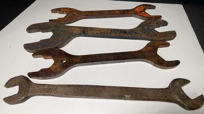 Cornwell & More Antique Steel Open Ended Wrenches