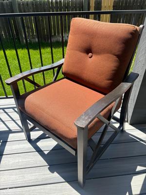 Haywood Aluminum Outdoor Chairs (4)