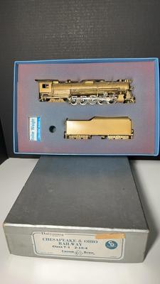 Daiyoung Chesapeake & Ohio Brass Locomotive & Tender