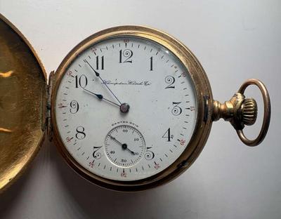 Hampden Watch Co. Grade: Gen'l Stark Pocket Watch 
