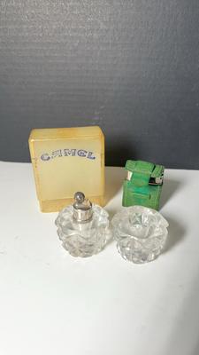Collectible Vintage Lighters & Camel Cigarette Case