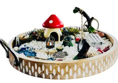 Fairy Garden with Miniatures