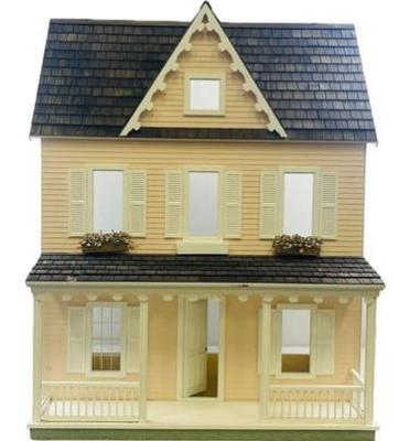 Vintage Dollhouse - there are accessories in the auciton