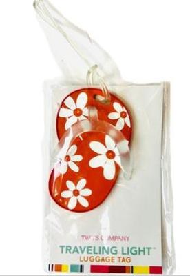 New! Twos Company Luggage Tag