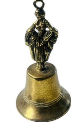 Vintage Brass Figural Bell