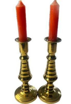 Brass Beehive Candle Holders - Small Size