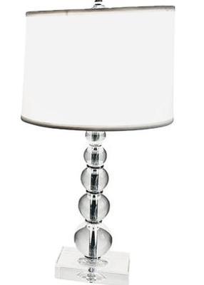 Stacked Glass Orb Table Lamp