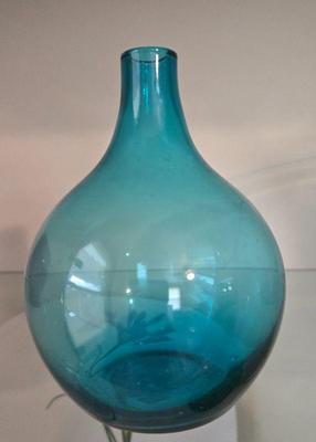 Blue vase