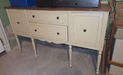 1930 painted buffet