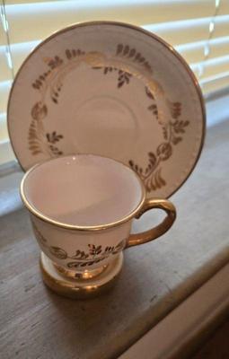 Cup and saucer