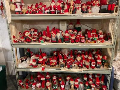 Lots of Scandinavian holiday decor