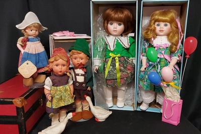 GOEBEL BELLE BALL DOLLS HUMMEL AND AN EFFANBEE PATYSETTE