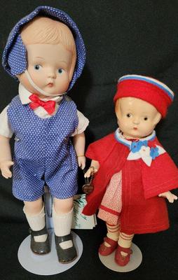 PAIR OF EFFANBEE PATSY DOLLS 