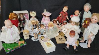 COLLECTOR DOLLS OF ALL SIZES 