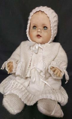 PRETTY LIFE-SIZE BABY DOLL BY AMERICAN CHARACTER DOLL COMPANY 