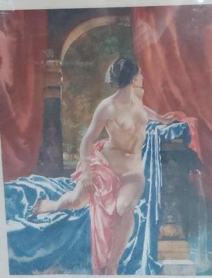 "NUDE" COLOR LITHOGRAPH BY WILLIAM RUSSELL FLINT