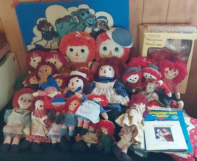 RAGGEDY ANN & ANDY DOLL COLLECTION 
