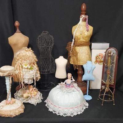 DOLL DRESS FORMS AND MORE