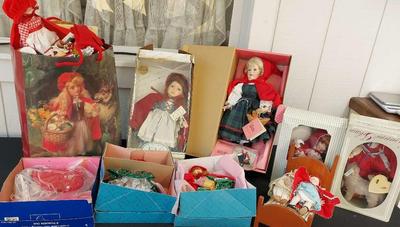 RED RIDING HOOD DOLL COLLECTION