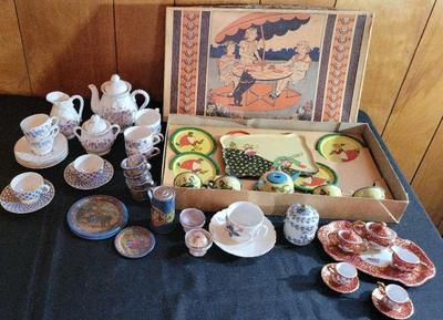FABULOUS VINTAGE TOY TEA SETS