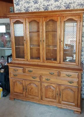 VINTAGE CAL SHOP WOODEN CABINET