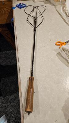 Antique rug beater