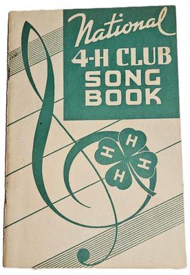 1938 national 4 h club song book 2)