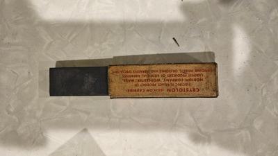 Sharpening stone in original box